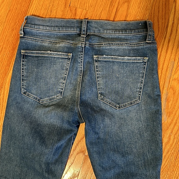 Current Eliott Women’s Two Year Destroy Stretch Medium Wash Jeans Size 28 - Picture 6 of 10